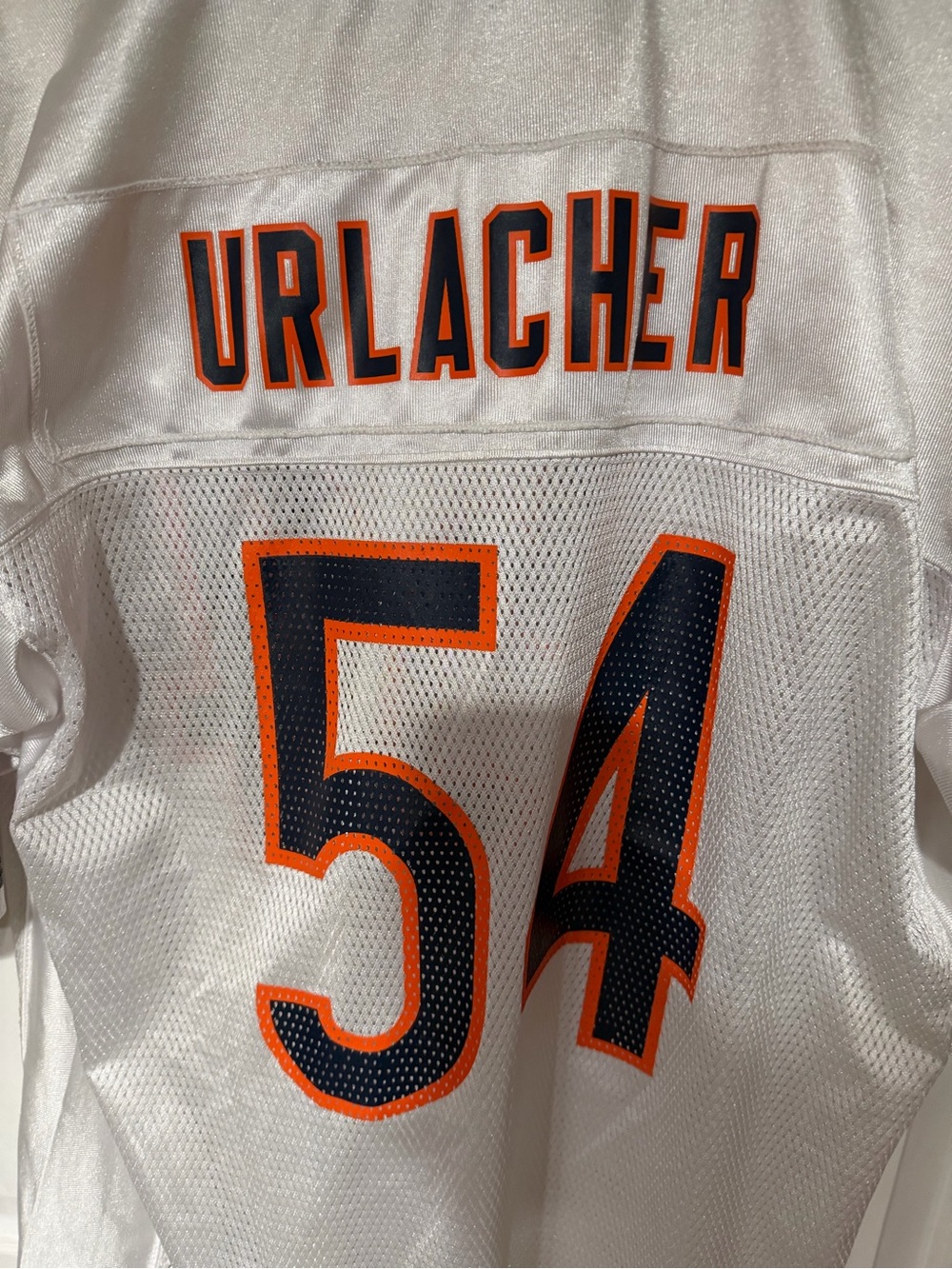 Men's Reebok Hall of Famer Brian Urlacher Chicago Bears Number 54 - Picture 3 of 8